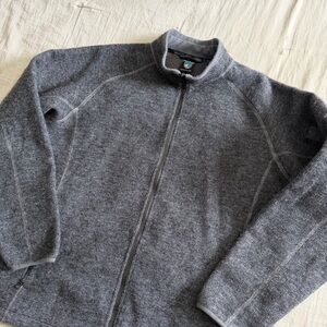 Kuhl Men's Gray Full-Zip Sweater Jacket